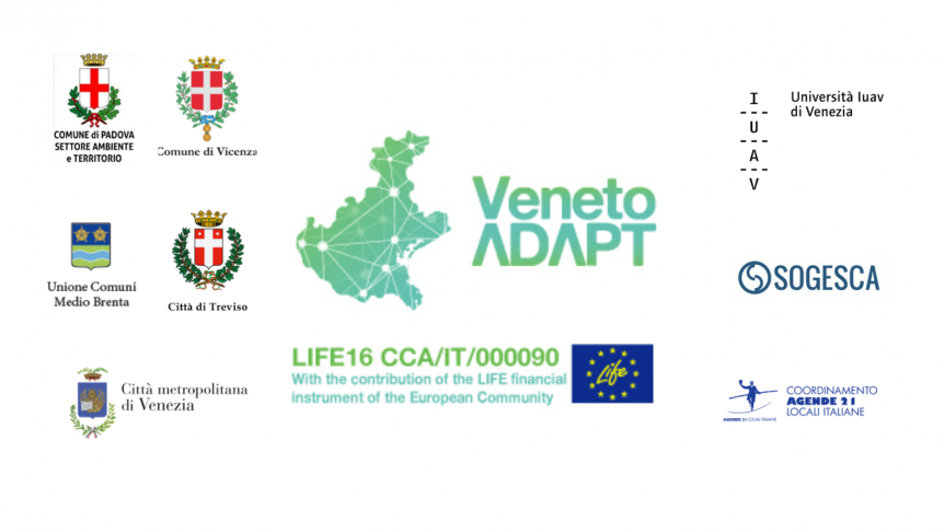 Veneto Adapt logo and partners